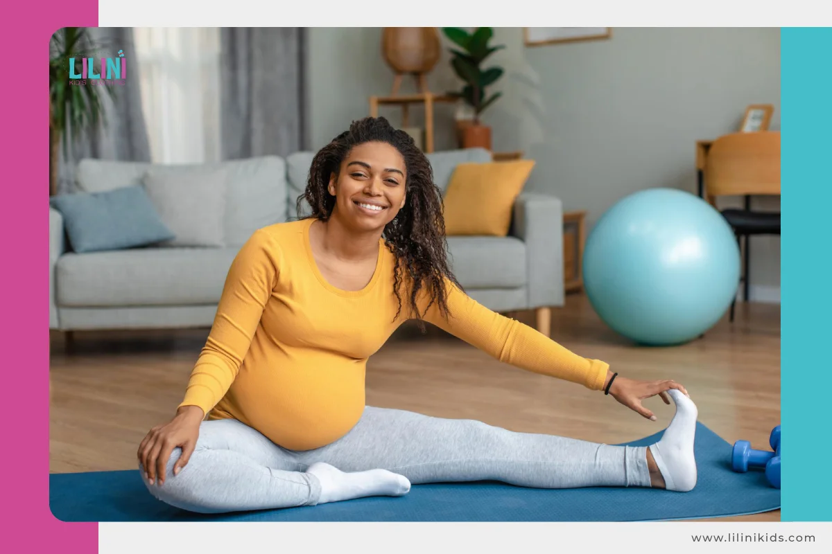 ورزش کردن زن حامله